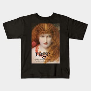 Rage girl Kids T-Shirt